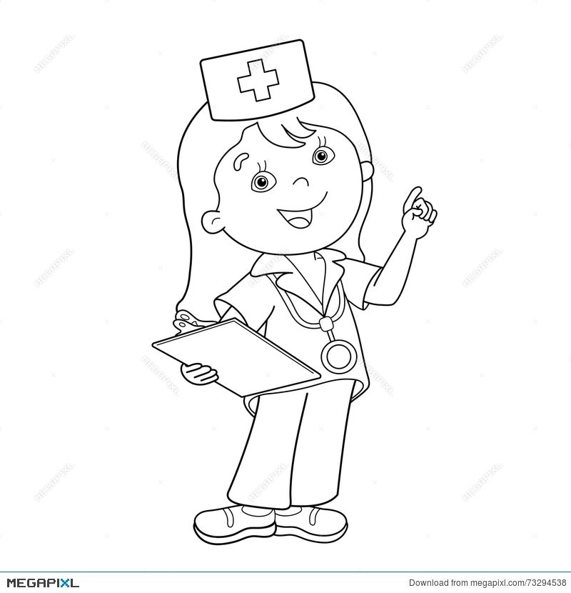 Cute doctor cartoon Stock Vector Image  Art  Alamy