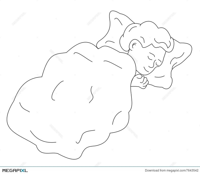 sleeping kid illustration 7643542 megapixl sleeping kid illustration 7643542