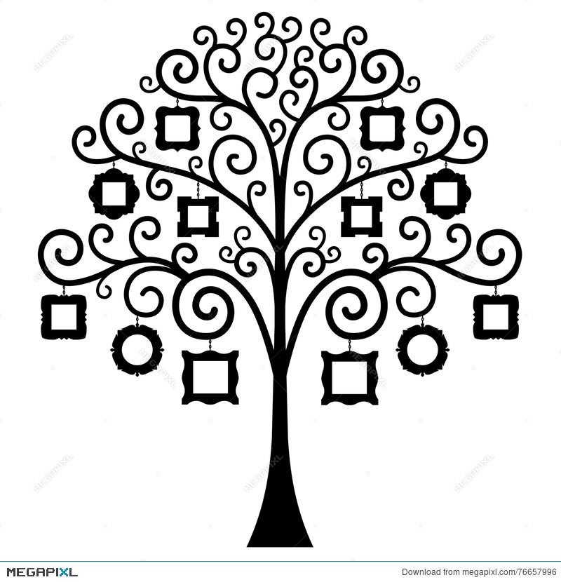 Drawing A Family Tree Template from images.megapixl.com
