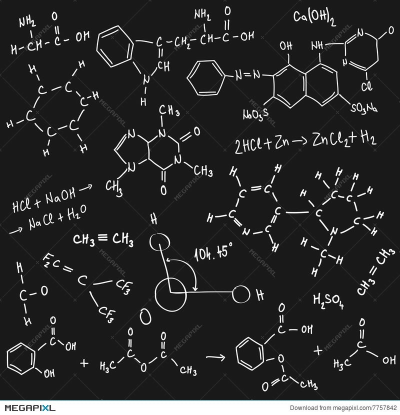 Chemistry Background Illustration 7757842 - Megapixl