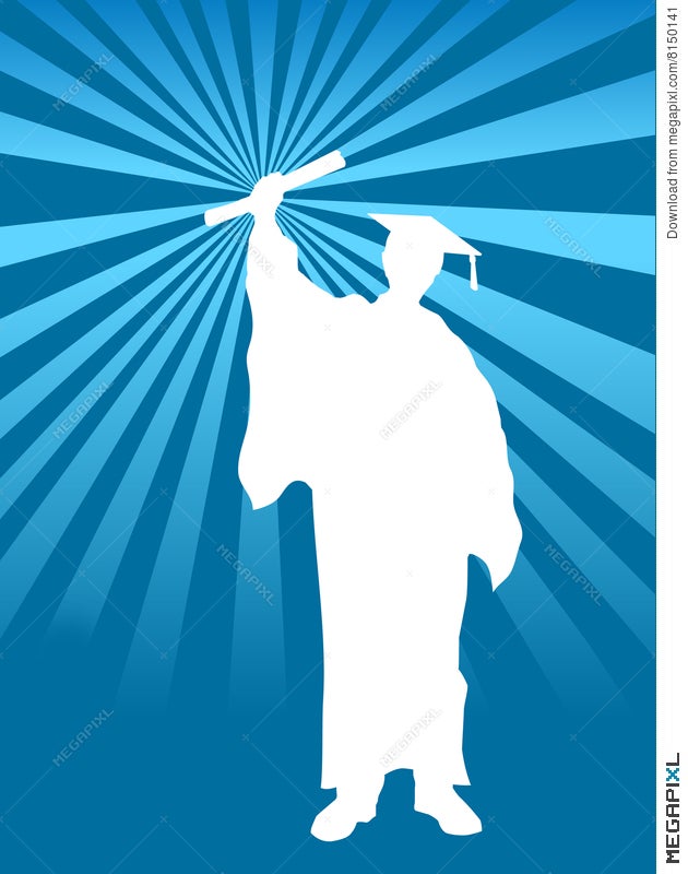 Finally Graduation Day Background Illustration 8150141 - Megapixl