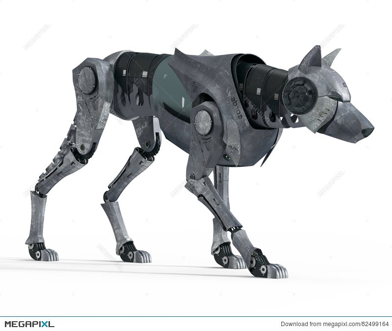 high tech robot dog