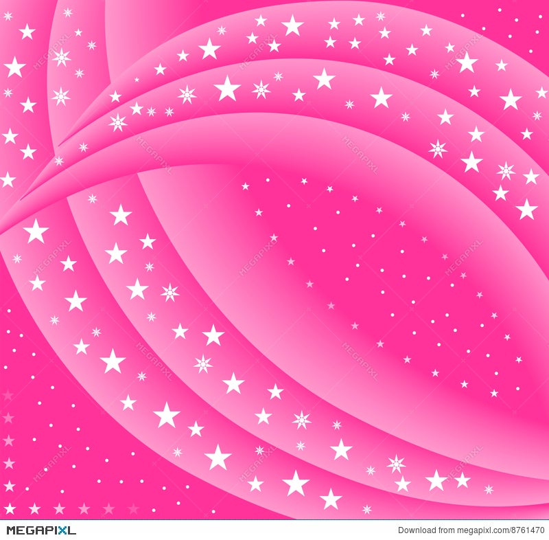 Abstract Pink Star Background 2 Illustration Megapixl