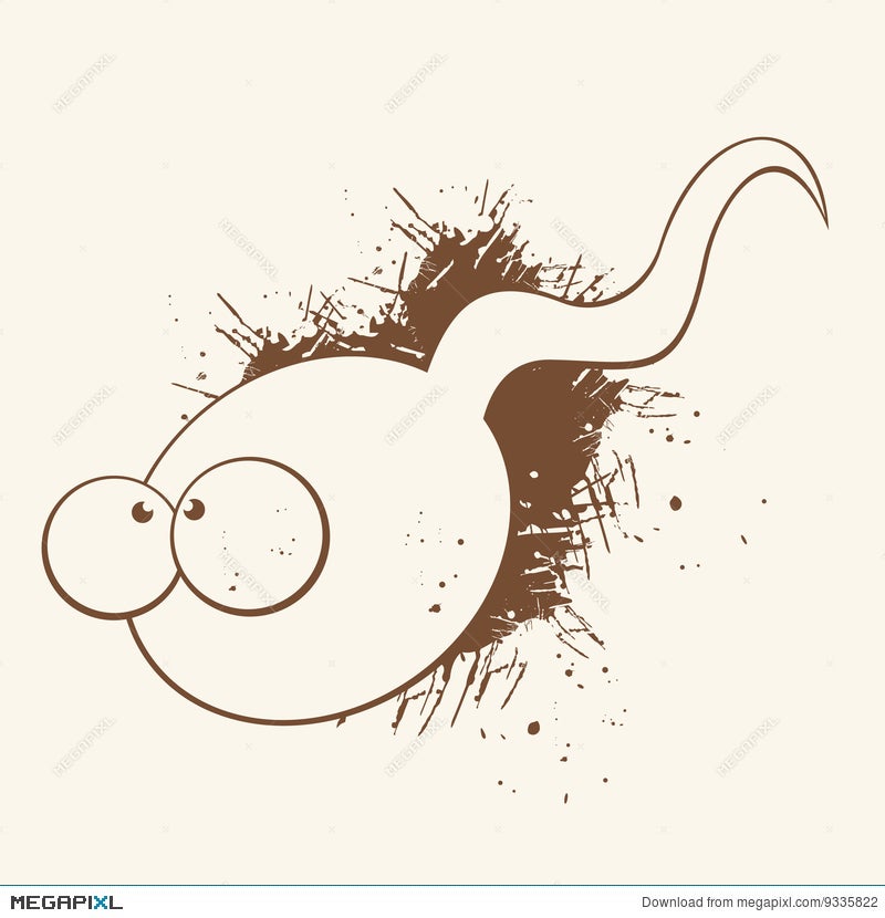 Sperm Cartoon Illustration 9335822 - Megapixl