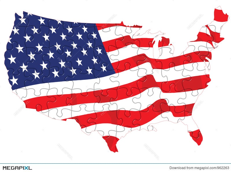 American Flag Puzzle