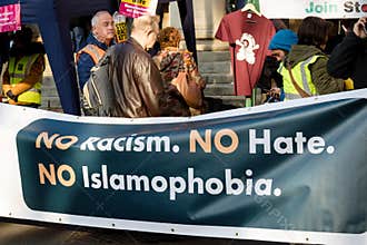 The Stand Up To Racism March November 2018 London