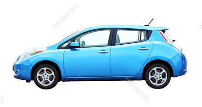 Car isolated on white