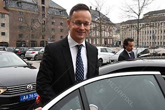 Anders Samuelsen meets Peter Szijjartï¿½in Copenhagen