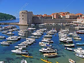 Dubrovnik harbor