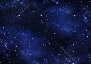 Beautiful background of the night sky with stars