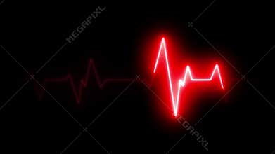 4k scanner heart pulsation wave signal