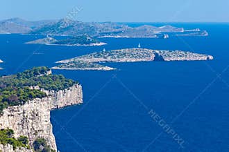 Mediterranean landscape - Kornati islands