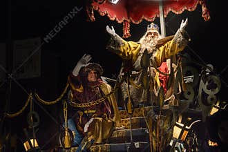 Three Kings` Night in Spain, 6th of January