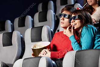 At a cinema