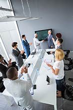 Employees great conclusion of deal