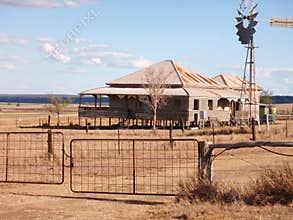 Outback farmhouse, Queensland Australia