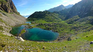 Lake Mountains of the Albanian Alps