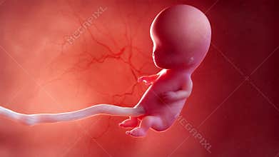 A fetus - week 10