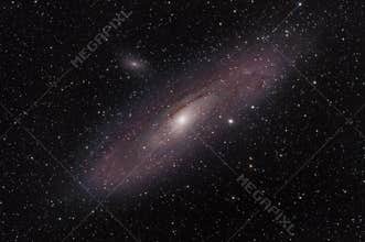 Messier 31 Andromeda galaxy in the constellation Andromeda