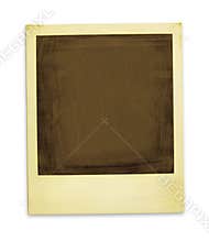 Aged Polaroid (with clipping path)