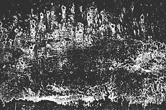 Distress old cracked concrete wall texture.