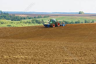 Ploughed field