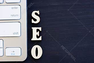 Abbreviation SEO with keyboard and free space