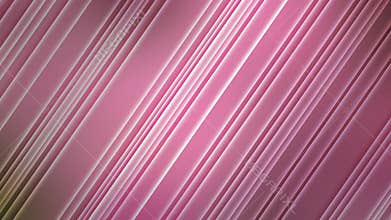 Abstract Shining Diagonals in Blurred Pink Background