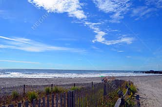 Atlantic Ocean from Atlantic City Boardwalk