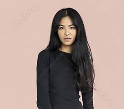 Woman Pierced Nose Ring Confidence Self Esteem Portrait