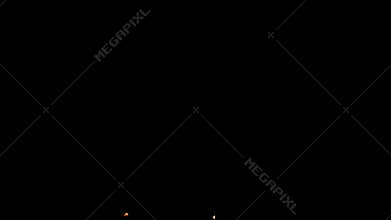 Slowly Falling Golden Confetti