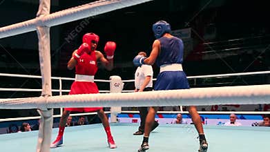 Boxing match close to