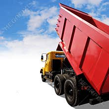 Heavy industrial tipper