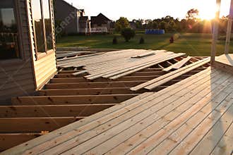 Deck Under Construction 10