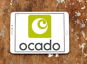Ocado online supermarket logo