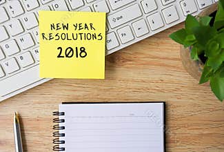 New Year Resolutions 2018
