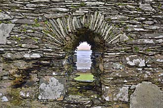 Ancient Scottish Chapel Window