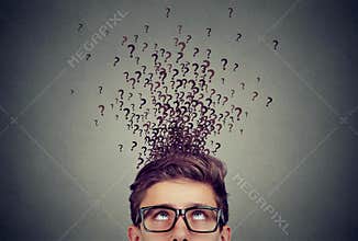 Man with too many questions and no answer