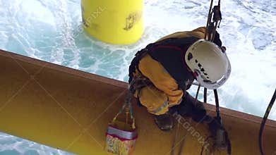 Oil and gas industry at Offshore.