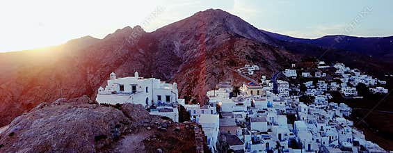 Chora Serifos panorama