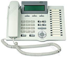 Office digital telephone isolated