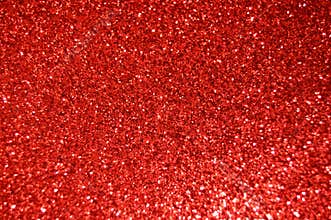 Red Glitter background. Holiday, Christmas, Valentines, Beauty and Nails abstract texture