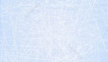 Textures blue ice. Ice rink. Winter background. Overhead view. Vector illustration nature background.
