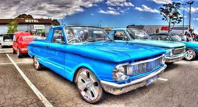 Classic 1960s Ford Falcon ute