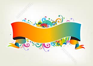 Colorfull banner