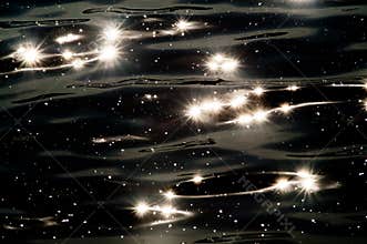 Reflection of the sky in water