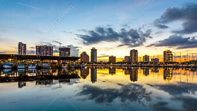 St. Petersburg, Florida Skyline