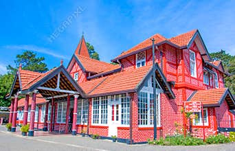 Nuwara Eliya post office building, Sri Lanka