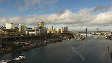 Tacoma Washington Thea Foss Waterway Commencment Bay Waterfront