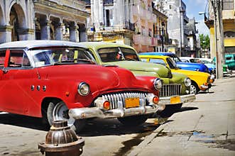 Colorful Havana cars